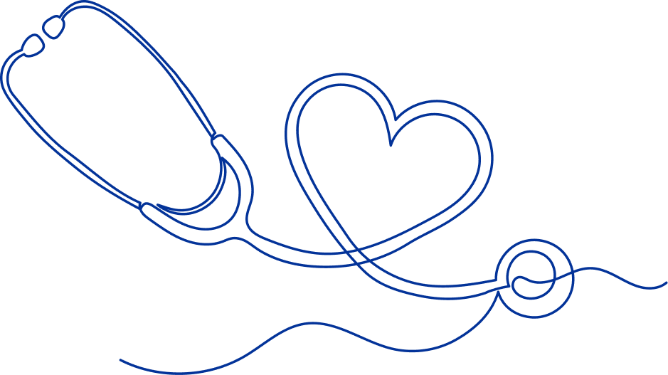 Illustration of senior care interaction showing a caregiver supporting, highlights compassion and trust at Senior Care Center