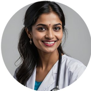 Testimonial photo of Shivani, a satisfied client sharing positive experiences with senior care services